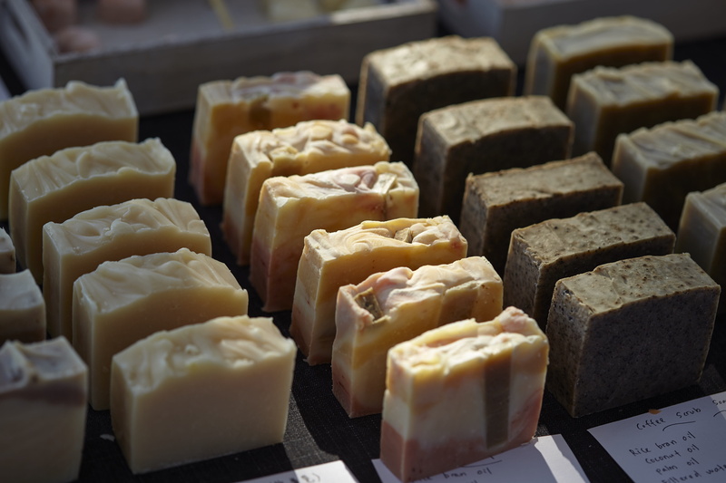 bathroom, close-up, handmade soap, indulgence, large group of objects, temptation, 5K, cheese, handmade, snack, food, freshness, french food, selective
