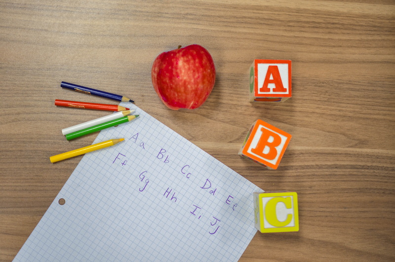 daycare, pencil, wood - material, school, plus sign, child, indoors, education, elementary, number, learning, still life, text, 4K, apple, mathematics