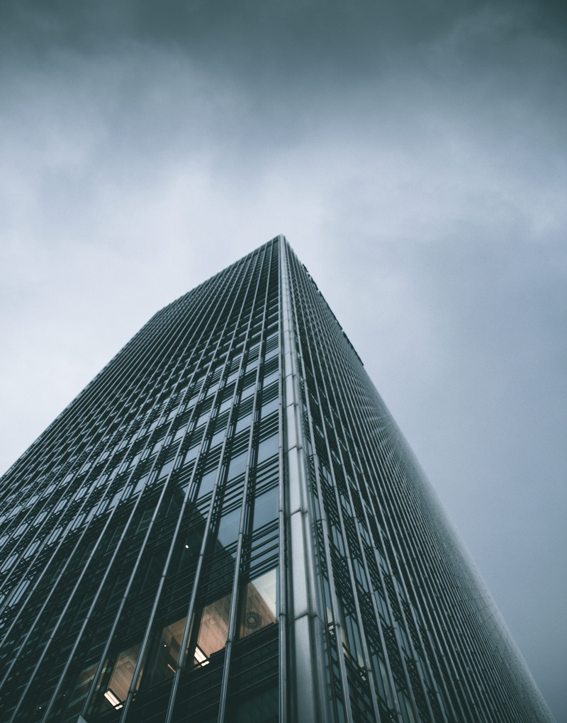 nature, sky, office building exterior, steeple, city, architecture, tall - high, clothing, highrise, robe, no people, directly below, financial district