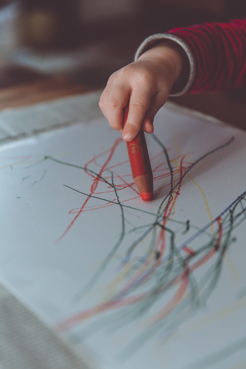 nursery school, human finger, offspring, one person, playschool, play field, crayon, hand, toys, nursery nurse, body part, playground, plaything, nursery