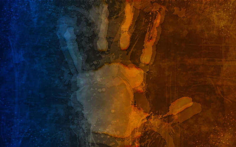 old, art, hand, dirty, creativity, backgrounds, reflection, blue, textured Effect, beauty in nature, grunge, backdrop, brown, orange Color, weathered