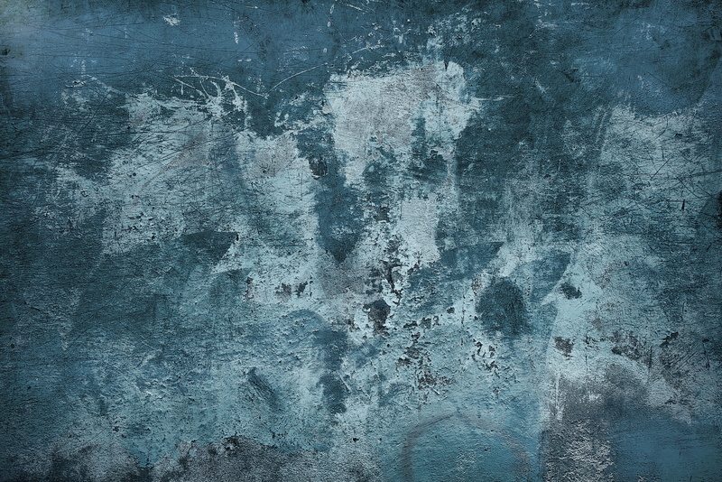 full frame, concrete, close-up, ruined, architecture, blue, antique, no people, abstract, deterioration, weathered, material, old, rough, wall - building feature