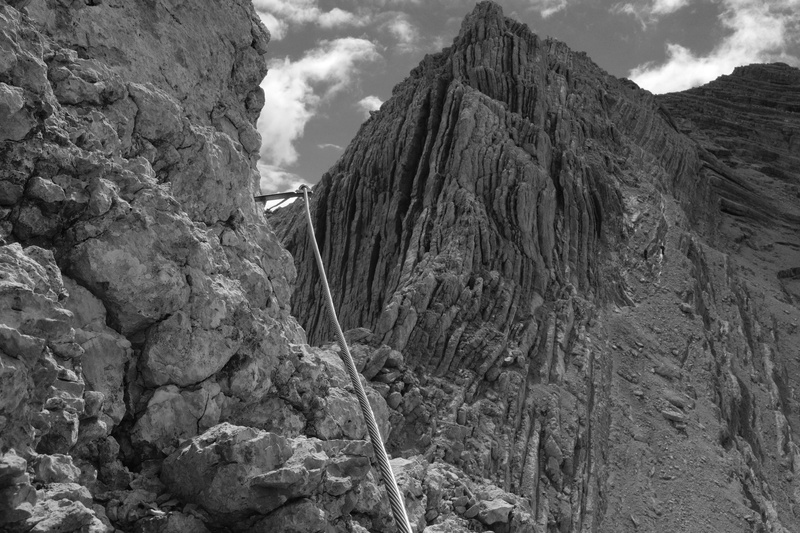 eroded, scenics - nature, sky, 5K, cloud - sky, tranquility, outdoors, mountain range, cliff, land, rock - object, bridge, rocky mountains, slate, rubble