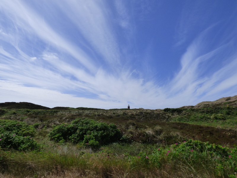 no people, grass, holiday, sylt, blue, building, nature, tower, beauty in nature, sea, beach, cloud - sky, remote, landmark, kampen, 4K, dunes, scenics - nature