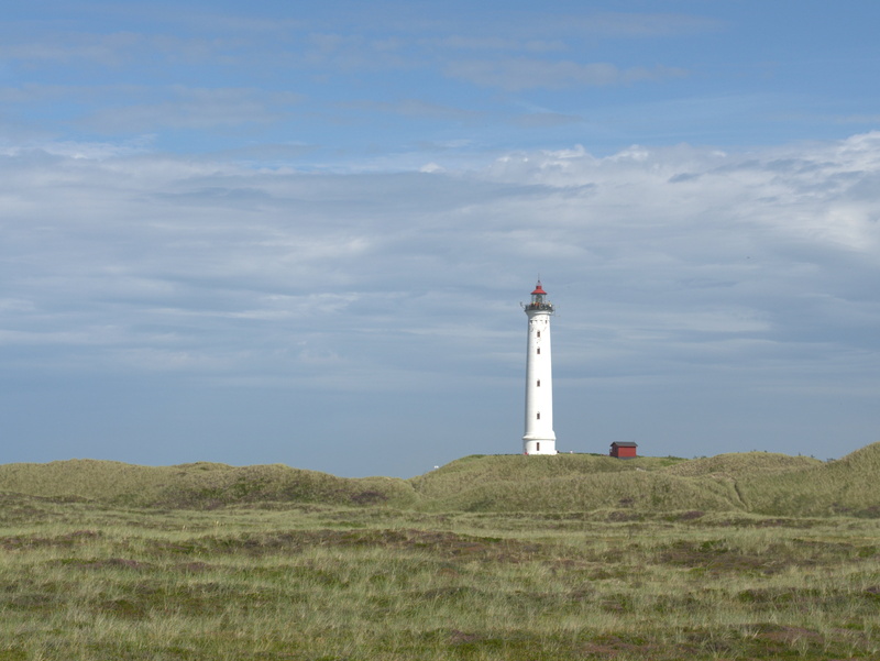 skyward, built structure, rudbjerg knude, field, nordfriesland, island, wadden sea, security, scenics - nature, outdoors, building exterior, coastline