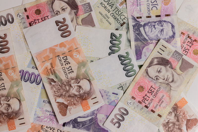 wealth, koruna, variation, paper currency, full frame, money, number, national, banking, corporate business, backgrounds, ceska, investment, representation