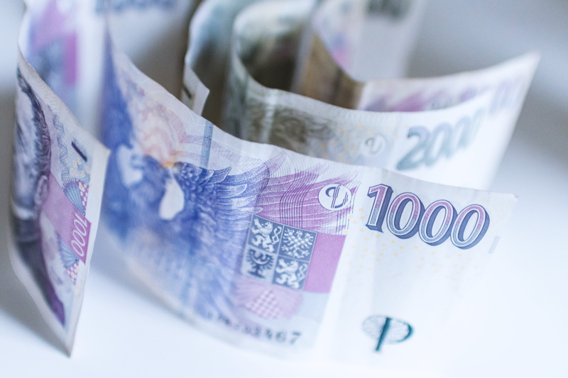 text, still life, indoors, czech, business, studio shot, finance and economy, currency, savings, making money, wealth, close-up, no people, group of objects