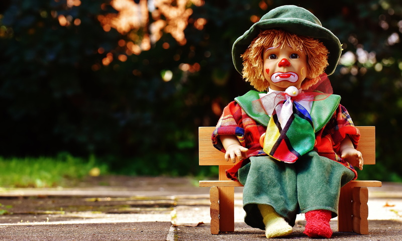 offspring, bank, funny, clothing, men, toys, boys, cute, childhood, child, children, preschool student, one person, costume, front view, hat, tree, sad