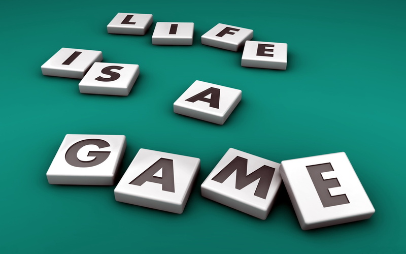 game, studio shot, indoors, toy, 2K, three-dimensional Shape, no people, mathematics, relaxation, green background, white, single Word, green Color