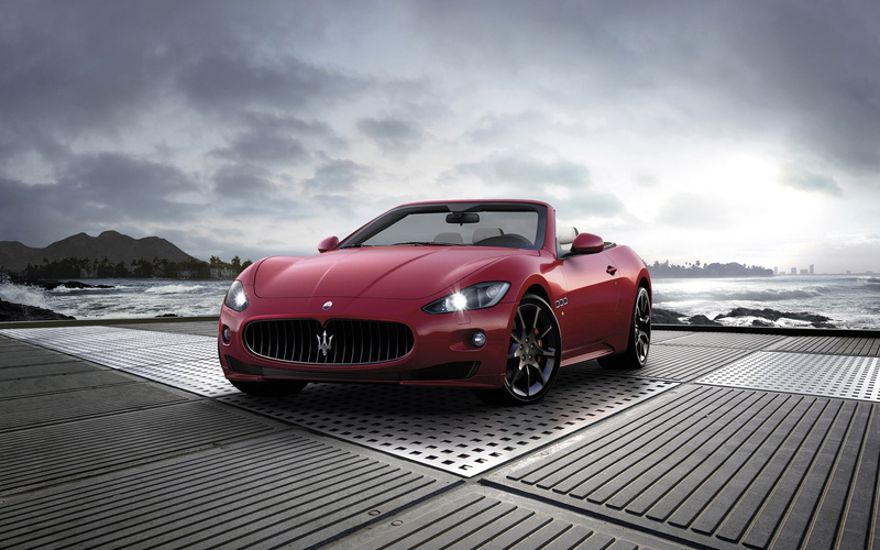 grancabrio, maserati, sport, Maserati GranCabrio, 1080P