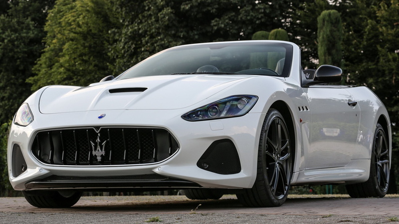 Sport Car, Maserati GranCabrio MC, 1080P, White Car, Car, Maserati, Grand Tourer, Maserati GranCabrio