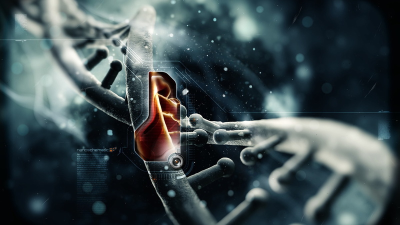 1080P, anime, simple background, video games, digital art, DNA, genetics, simple