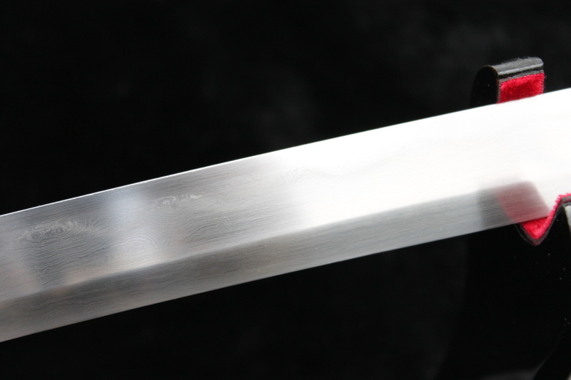indoors, man made, man made object, no people, industry, white color, 4K, studio shot, katana sword japan closeup, cutting, activity, alloy, red, close-up