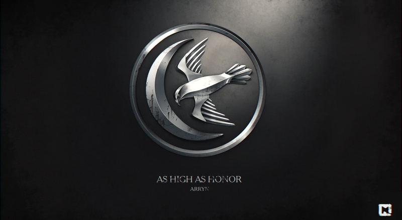 sign, Game of Thrones, game, silver colored, circle, thrones, illuminated, arryn, shape, no people, high, information, creativity, geometric shape, metal