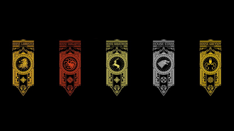 1080P, Game of Thrones, sigils