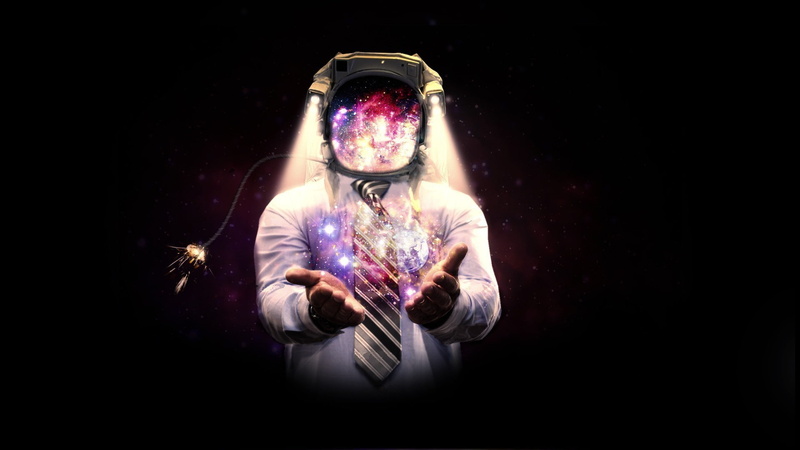 digital composite, light, illuminated, futuristic, wireless technology, copy space, global communications, projection, studio shot, 1080P, one person