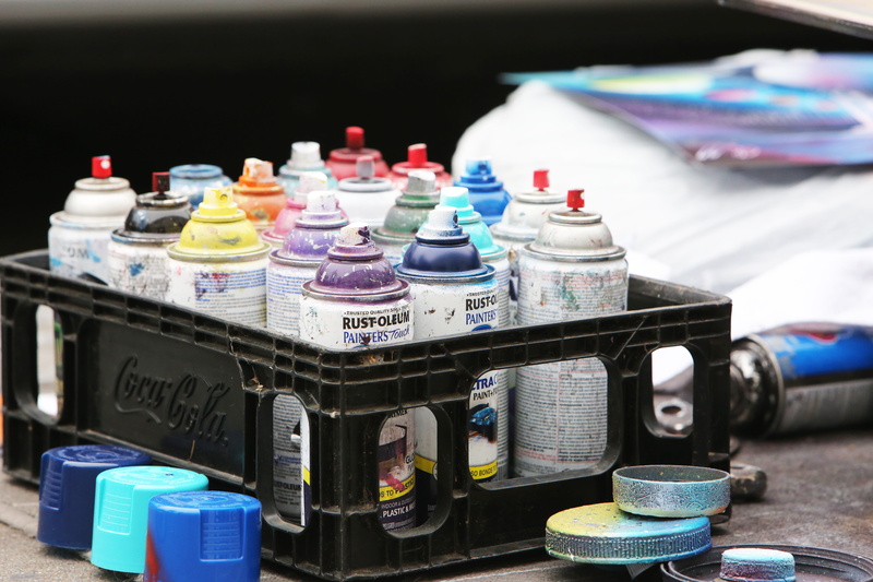 spraypaint, no people, multi colored, equipment, choice, bottle, retail, used, close-up, large group of objects, business, for sale, travel, still life