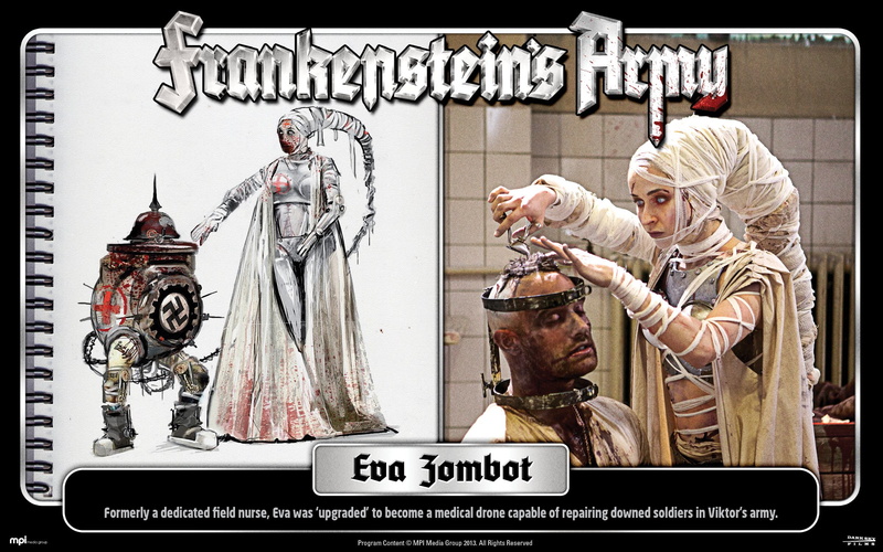 horror, monster, army, dark, sci fi, 1080P, frankensteins, poster, action, frankenstein