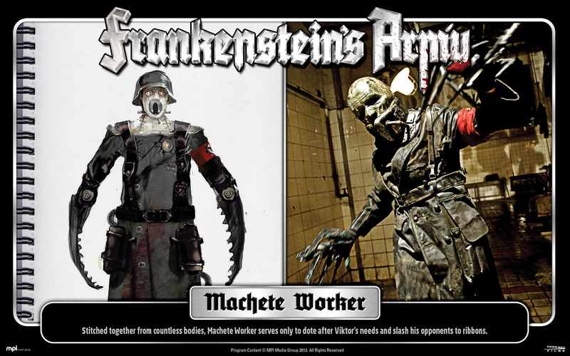 poster, sci fi, frankensteins, 1080P, action, monster, frankenstein, dark, horror, army
