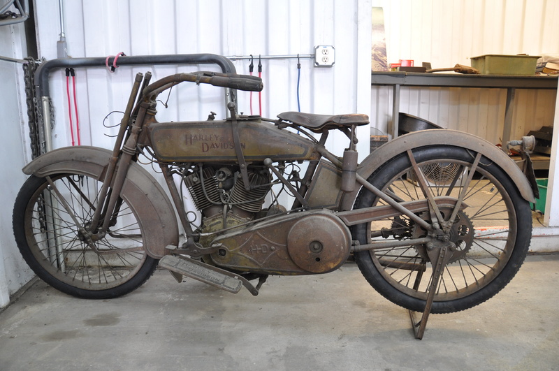 harley, retro jpg, 1921, 4K, davidson