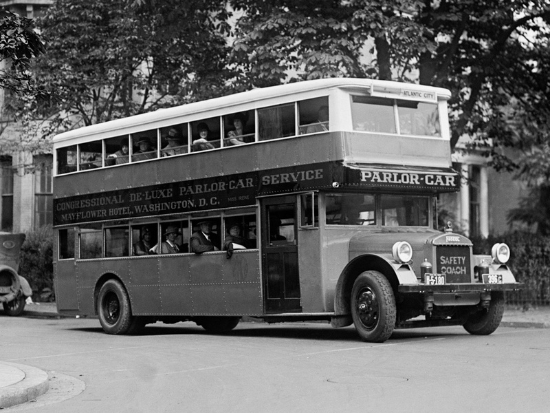 1921, coach, retro, deck, bus, safety, fageol, double, 1080P, transport