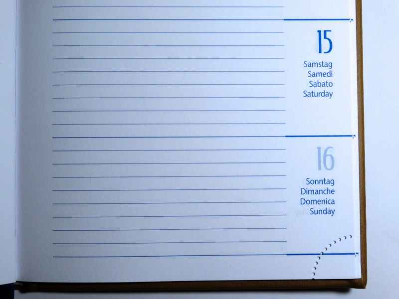 no people, western script, still life, open, cut out, planning, day of the week, number, man made object, text, white color, blue background, calendar