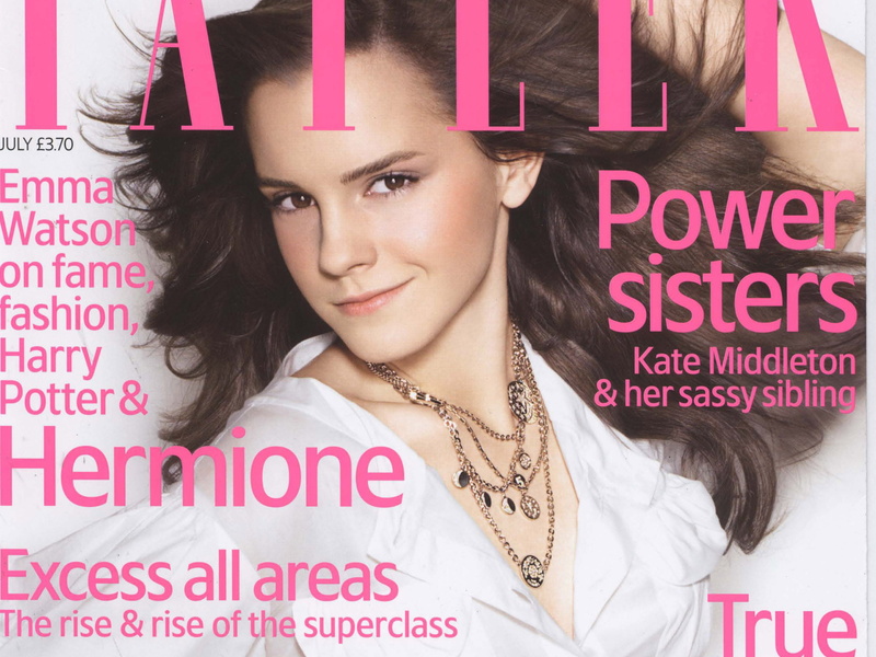 magazine, 1080P, hq, emma, tatler, watson, cover