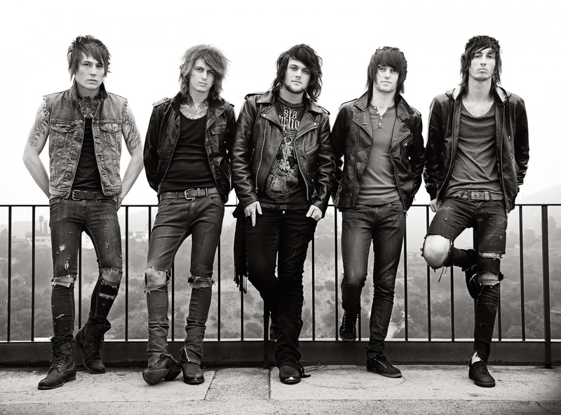 men, full length, portrait, Asking, standing, male, front view, alexandria, rock music, friendship, Music, band, togetherness, teenager, looking at camera