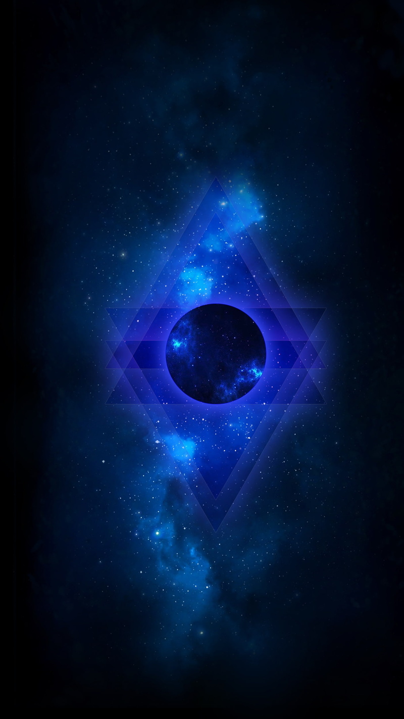 futuristic, milky way, dark, blue nebula, astronomy, moonlight, geometry, star field, Space, scenics - nature, night, nature, mystery, moon, dark blue