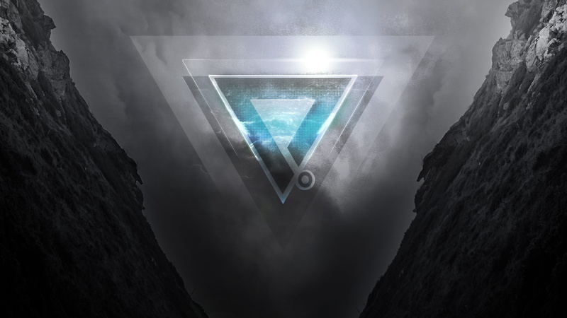 4K, Warframe, Perrin Sequence, Triangles, 4K, Mountains, Dark