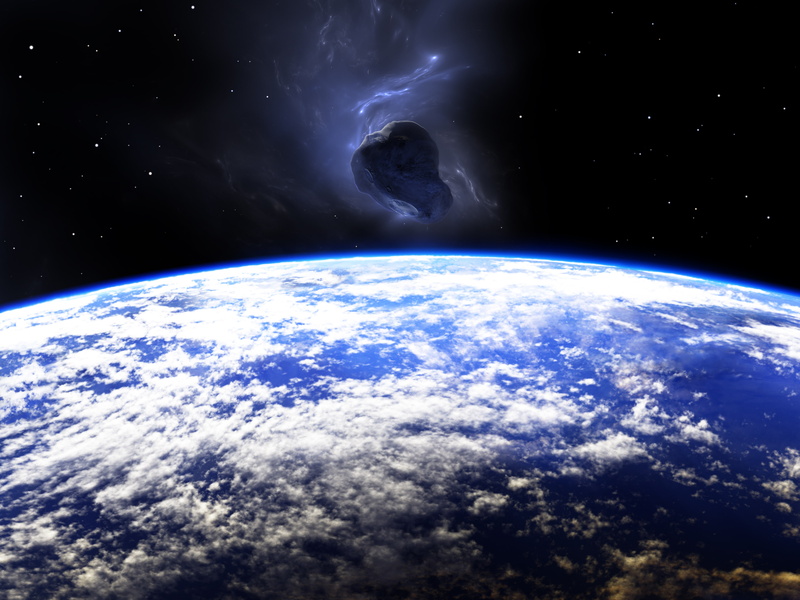 4K, planet, potential impact, destruction, meteorite, earth