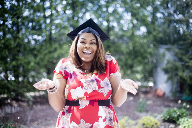 public domain images, emotion, graduating, woman, success, outdoors, hair, waist up, graduation gown, beauty, focus on foreground, nature, portrait, holding