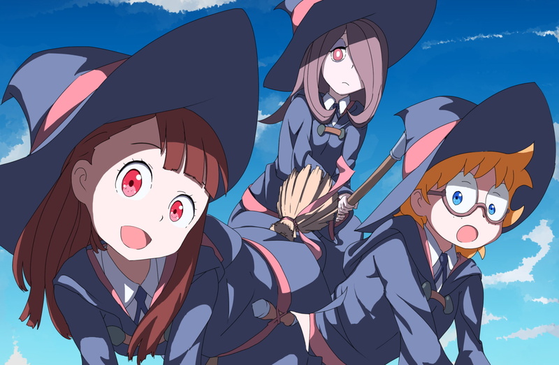 Atsuko Kagari, Lotte Yanson, 1080P, Little Witch Academia, Sucy Manbavaran, Anime