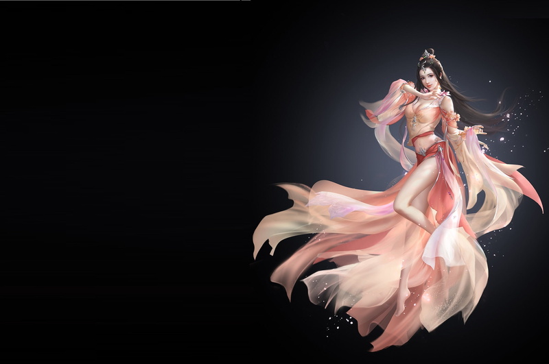li miao, The journey of women primary, dizan costume, 1080P, art, the game, illustrator, fantasy