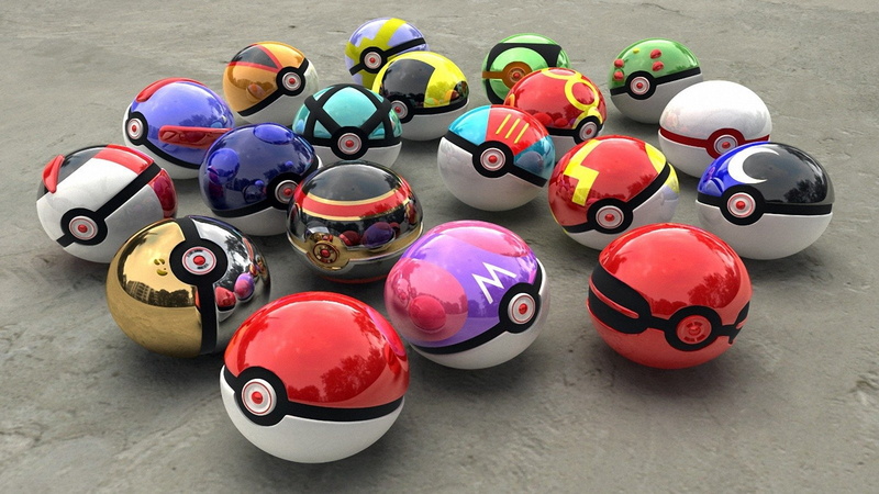 Pokémon, Photography, 720P, Artistic, Pokeball