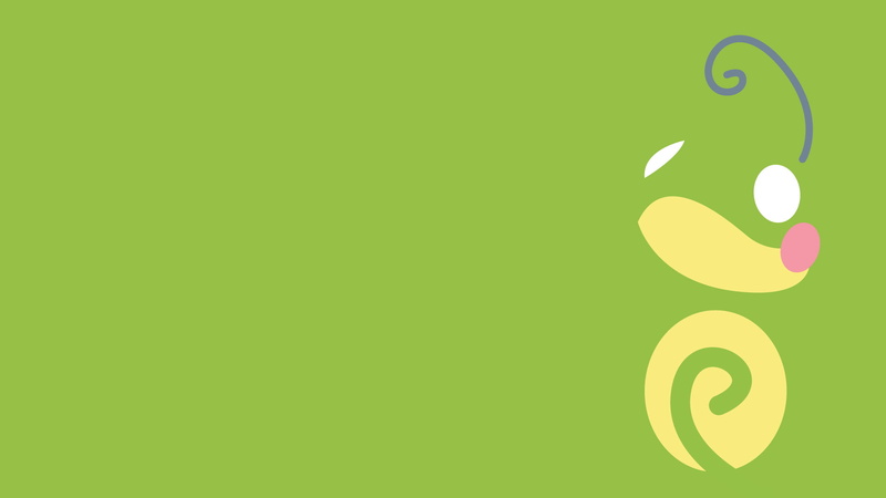 green, politoed, pokemon, background, photo, minimalism, 1080P, green background