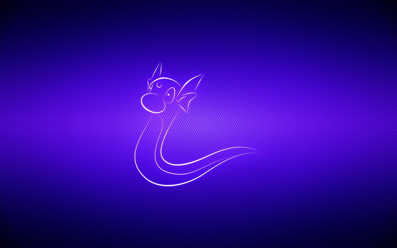 dratini, tail, pokemon, 2K, background