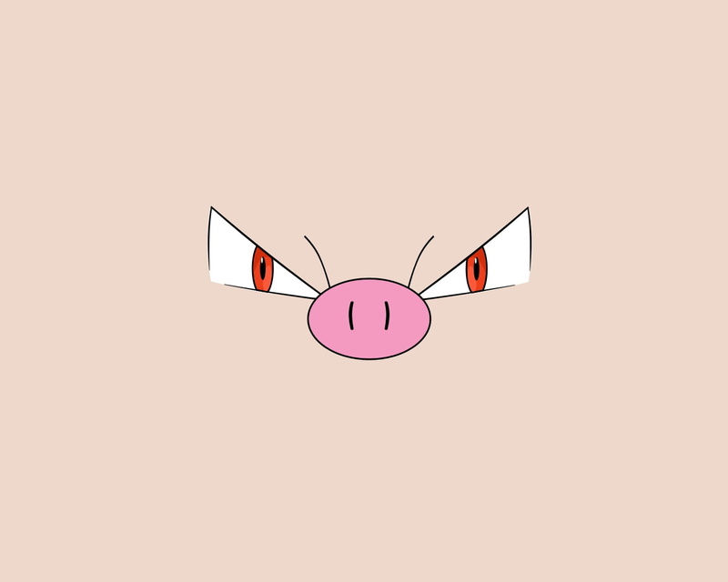 hd, faces, simple, background, pokemon, 720P, anime, simple background, art