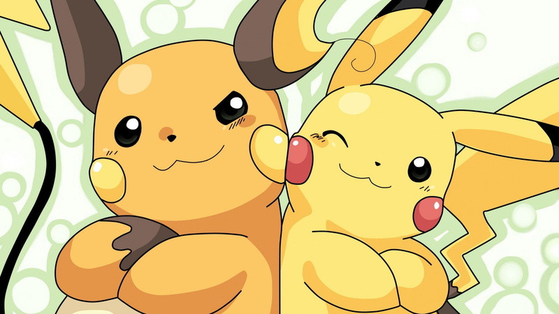 Pikachu, 1080P, anime, Pokémon, Raichu