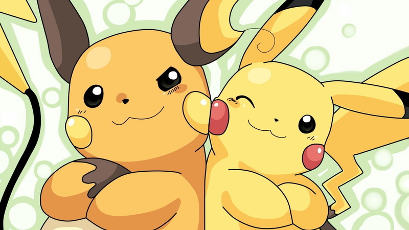 pokemon, Pikachu, 1080P, Raichu