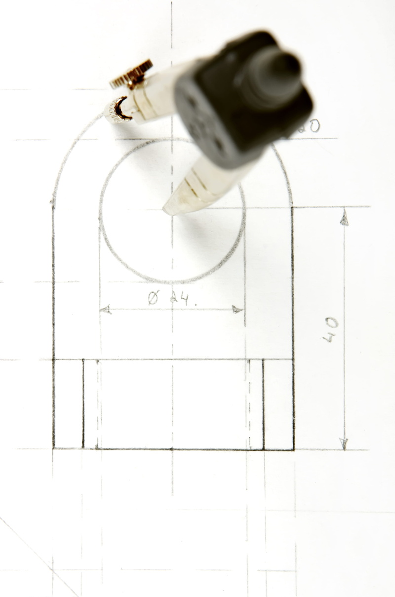 design, draft, close-up, still life, indoors, planning, high angle view, no people, line, pen, diagram, construction industry, directly above, table, plan