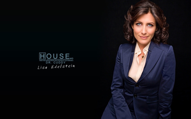 business, smiling, Lisa Cuddy, front view, businesswoman, 720P, beautiful woman, Dr. House, studio shot, one person, adult, lisa, edelstein, young adult