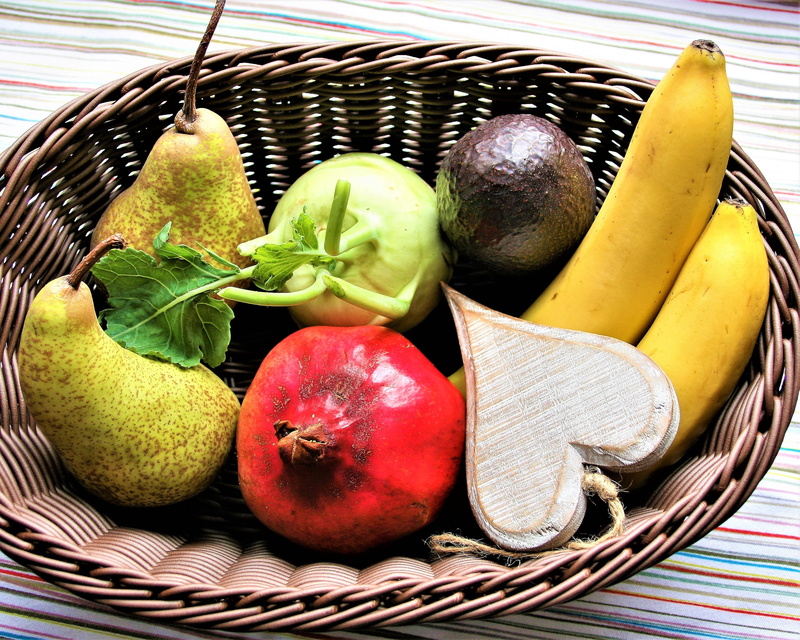 bio, autumn, freshness, orange, yeah, red, basket, colorful, ripe, fruit, vitamins, 2K, apple - fruit, sweet, still life, indoors, vegetables, variation
