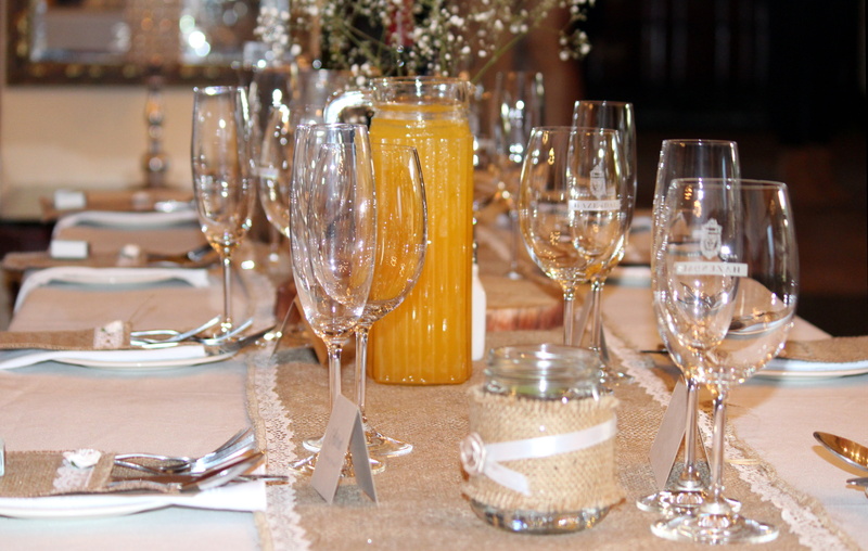 celebration, food and drink, glass - material, place cards, refreshment, dinner, glass, service, table cover, prepare, decoration, table knife, luxury