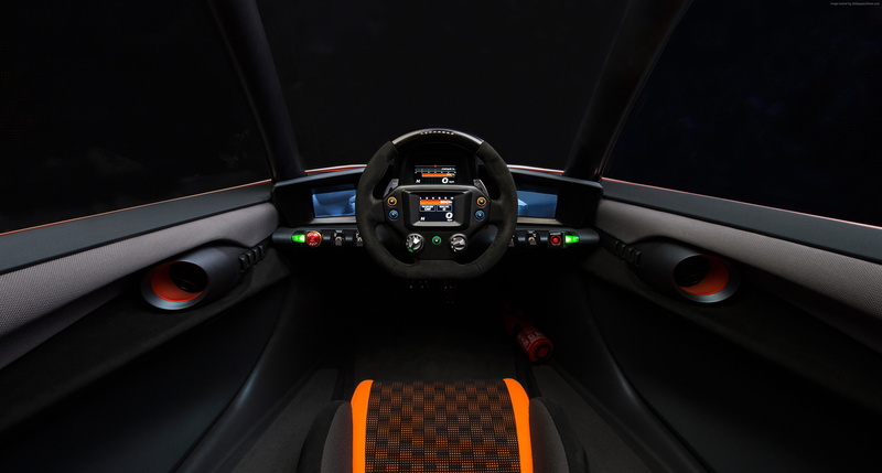 electric cars, supercar, interior, Nissan BladeGlider, 4K, electric