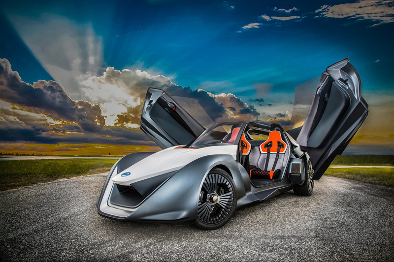 4K, electric cars, Nissan BladeGlider, electric, supercar