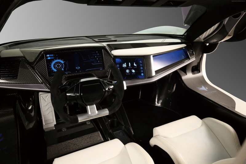 BAIC Arcfox-7, electric cars, interior, 4K, supercar