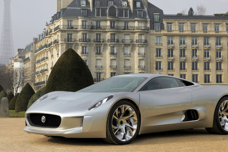 mansion, hybrid, concept, sports car, electric cars, Jaguar C-X75, 5K, Jaguar, supercar