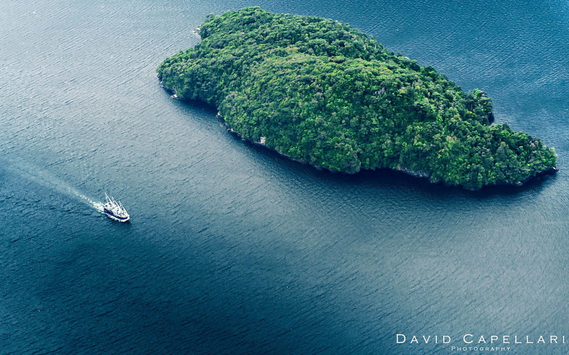 idyllic, island, sea, nature, tranquility, beauty in nature, mode of transportation, sailing, transportation, nautical vessel, no people, tranquil scene