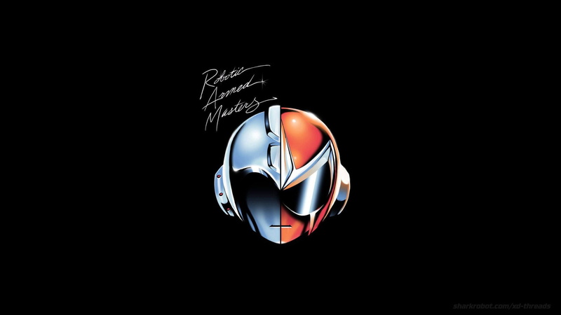 Video Game, Crossover, Daft Punk, Proto Man, 1080P, Mega Man